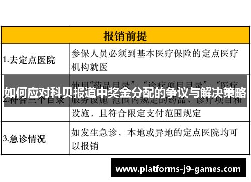 如何应对科贝报道中奖金分配的争议与解决策略