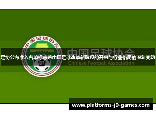 足协公布准入名单标志着中国足球改革新阶段的开启与行业格局的深刻变动